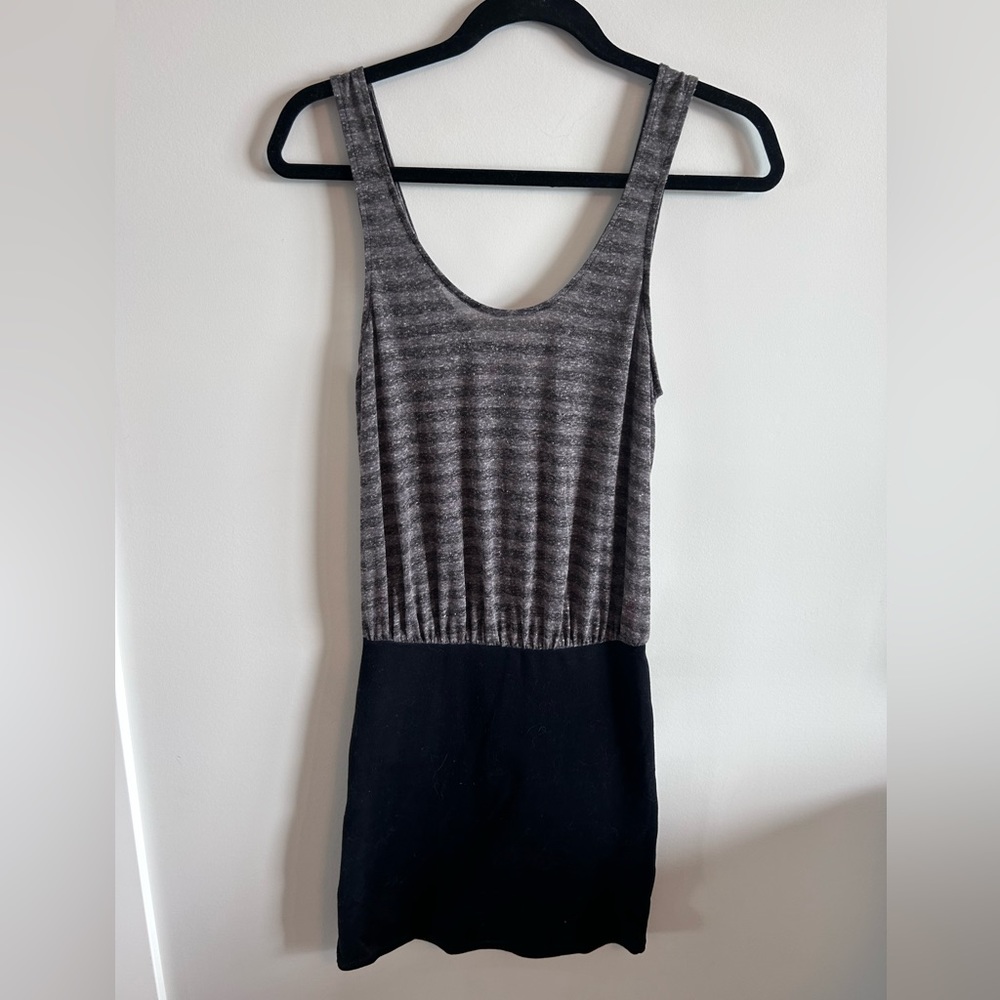 Grey Free People mini-dress, size xs